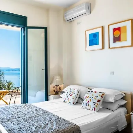 Apolysoi Sleeps 8 Air Con Wifi Villa *